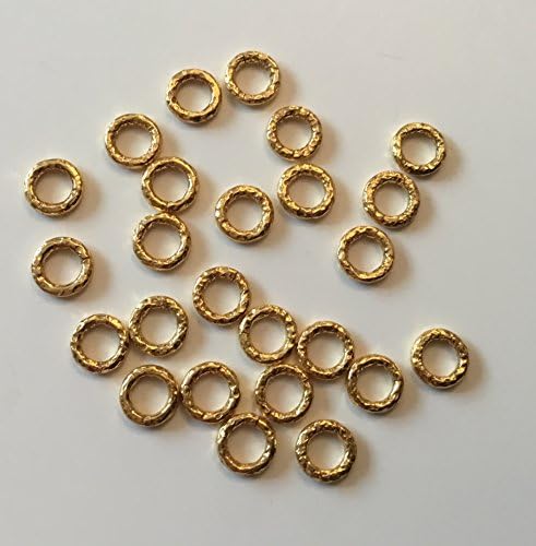 Open Jump Rings Textured