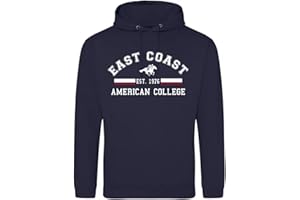 AMERICAN COLLEGE USA Sudadera Suéter con Capucha Niño Niña Sweatshirt Unisex niños