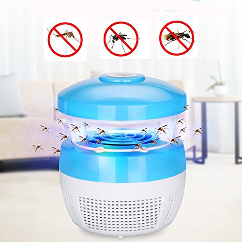 Preisvergleich Produktbild Insektenschutz Stille Safe Moskito Killer Lampe Mückenkiller Tragbare USB Ultraviolett Anti-Mosquito Trap Fänger Insekt Killer Moths Fliegen Pest Bug für Zuhause Küche Büro Baby Schlafzimmer Camping Travel