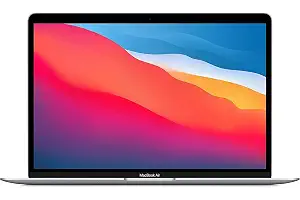 Apple MacBook Air 2020 con Chip Apple M1, CPU de 8 núcleos, GPU de 7 núcleos (13 Pulgadas, 8 GB de RAM, Almacenamiento SSD de 256 GB) (QWERTY en español) Plateado (Reacondicionado)