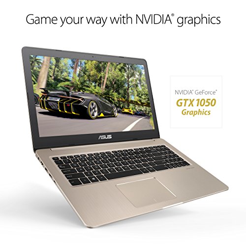 Asus Vivobook Thin And Light Gaming Laptop  15 6  Full Hd  Intel Core I7-7700Hq Processor  16Gb Ddr4 Ram  256Gb Ssd 1Tb Hdd  Geforce Gtx 1050 4Gb  Bac
