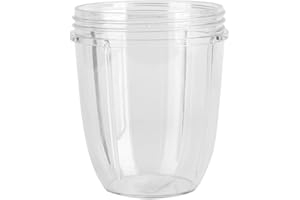 ‎GARSENT Top Juicer Cup, 18/24/32 oz Replacement Top Cup Juicer Cup Juicer Mixer Parts for Nutri 900 W (18 oz)