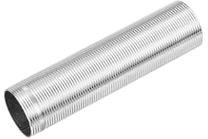 TOPHOMER Vástago de extensión de montaje de grifo, tubo roscado de 60 a 140 mm, para lavabo de baño, accesorios de grifo de pie alto fijo