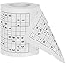 Produktbild Sudoku Toilettenpapier - Rätsel Spaß für die Toilette & WC - Klopapier mit Kreuzworträtsel - Lustige Geschenkidee für Mann & Frau, Weihnachtsgeschenk, Geburtstagsgeschenk, Muttertag & Vatertag - Wichtelgeschenk