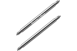 masar 6 à 44mm Premium Ø 1.78mm 1.8mm 2mm 2.5mm – Barrettes à Ressort pour Bracelets de Montre – Horloger 2 Pcs ou 4 Pcs - INOX 316L