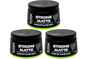 ‎TOTEX Totex Stark Matt Hair Styling Wax 150 ml I Süper Matte Effekt I Für Einen Mattes I Natürlichen Haarlook I Maximale Kontrolle I Für ProfisI (3er Pack)