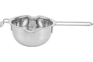 Yuemsh ChaudièRe en Acier Inoxydable Double Chocolat Pot, Chocolat Tremper Outil, Bol de éTanche, Convient pour Faire Fondre du Beurre,du Fromage,Bonbons,Bougies,Chocolat Melting