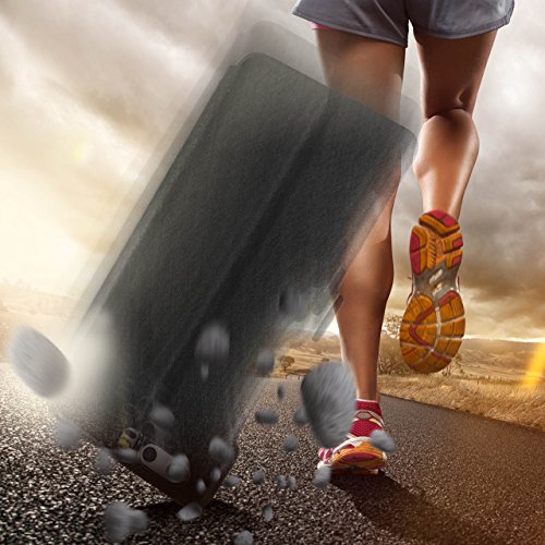 Samsung Galaxy S7 HÃ¼lle mit Sicht-Fenster Schwarz [OneFlow Comfort Cover] Stand-Funktion SchutzhÃ¼lle Ultra-Slim HandyhÃ¼lle fÃ¼r Samsung Galaxy S7 Case Flip Handy-Tasche