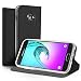 Produktbild Samsung Galaxy A3 (2017) Hülle iBetter Schutzhülle Bookstyle für Samsung Galaxy A3 (2017) Smartphone Flip Standfunktion Cover Hülle Case (Schwarz)