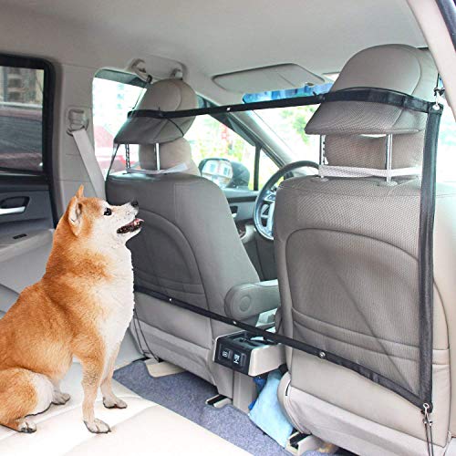 AK KYC Rete Auto per Cani Durevole protezione universale della barriera del cane di sicurezza dell'automobile del cane di animale domestico Pet di Separazione tra mesh