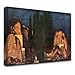 Produktbild "Dead Island" by Franz Von Stuck, Kunstdrucke Leinwandbild Bild Art Print Wandbilder Canvas. Größe 20" x 34" - 51 x 86 cm.