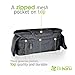 Stroller Organiser With Bonus Stroller Hook- The Must-Have Stroller Accessory. Keep All Your Essentials Easy To Reach. Fits All Major Strollers. Easy To Use. High Quality. (Black)