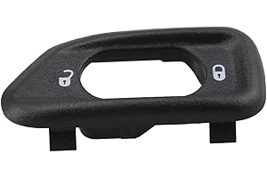 RLB-HILON Türschlossschalterblende, kompatibel mit Jeep Wrangler JK, für 2011 2012 2013 2014 2015 2016 2017 2018 Jahr, für 68185911AA, für Türschlossschalter links Fahrerseite