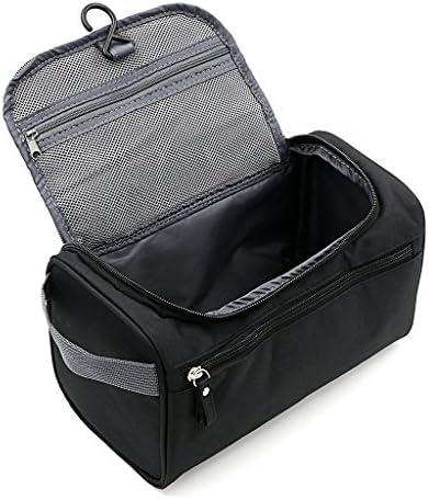 Kaisir Men's Travel Toiletry Bag Travel Bag Travel Bathroom Bag Toiletry Kit Travel Organization, Black