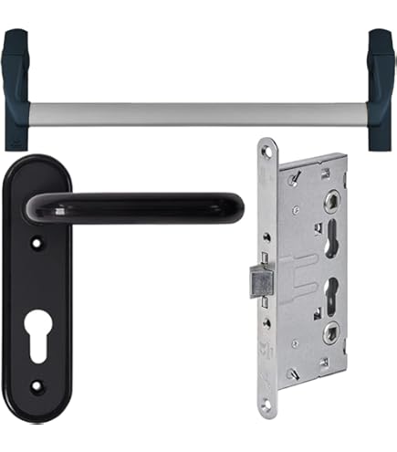 Maniglione Antipanico Cisa Fast Push - Barra 1200 Mm, Certificato UNI EN 1125 - Foto 5