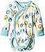 Polarn O. Pyret Unisex Baby Northfields Animal Print Bodysuit, Multicoloured (Stockholm), 4-6 Months