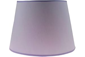 GARENERGIE Paralume in Tessuto per Lampade da Tavolo | Paralume Conico per Lampade e Abat Jour da Soggiorno e Camera | Made in Italy, Diametro 30 cm (Lilla/Viola)