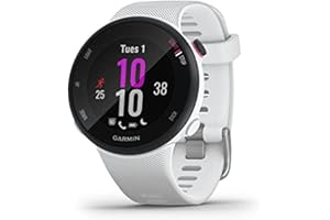 Garmin - Forerunner 45 - Montre de course à pied avec prise en charge des programmes d'entraînement Garmin Coach - Small, Bla