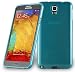 Produktbild Samsung Galaxy NOTE 3 NEO Silikonhülle in TÜRKIS von Cadorabo - TPU Schutzhülle Edelstahloptik gebürstet BRUSHED Design – Handyhülle Bumper Case Backcover in TÜRKIS