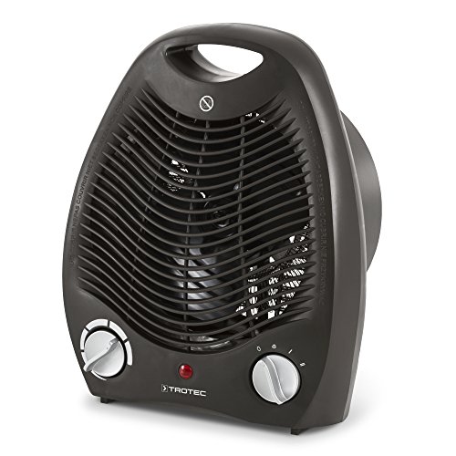 TROTEC Heizlüfter TFH 20 E in der Trendfarbe Mocca, 2 Heizstufen (max. 2000 W),1 Kaltstufe (Ventilatorfunktion) für Wohnräume, Büros, Werkstätten - 3