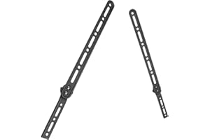 Maclean MC-912 Uniwersalny Uchwyt do Głośnika/Soundbara Montowany do Telewizora, Regulowany Uchwyt do Soundbara o Obciążeniu do 15 kg i Solidnej Konstrukcji, Wieszak do TV