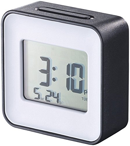 infactory LCD-Wecker, zwei Weckzeiten, Programmierung per iOS & Android App - 2