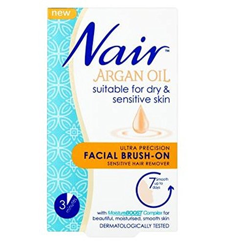 Nair Sensitive Formula Facial Brush-On 50Ml