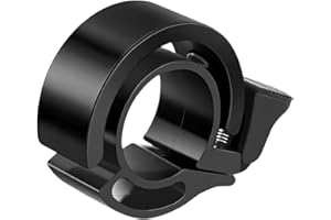 LYRAMIS Sonnette Velo pour Enfant,Traceur Vélo de Klaxon Tracker,Antivol Bicycle Cloche Invisible Guidon Accessoires,Enfants Sonette Vélos équipement Accessoire Mini Bike Bell,pour Adulte Fille Garcon Vtt(Noi