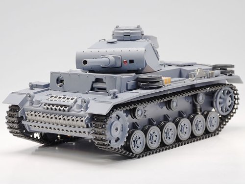 RC German Panzer III Tank Smoking & Sound Free UK Post