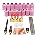 Produktbild Yongse 46 Stück Wig-Schweißbrenner-Gaslinsen-Set Sortiertes Größenwerkzeug WP-17 WP-18 WP-26 WL20