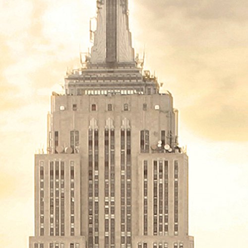 Fototapete New York Stadt City 400×280 cm XXL | KOMPLETT SET MIT KLEISTER – PREMIUM VLIES TAPETE – PROFI QUALITÄT (Keine Papiertapete, keine Blasenbildung) – Top moderne Wanddeko – Fototapete 3D Illusion – Riesen Wandbild – Top Design Tapete – Neue exklusvie Edition mit noch besser Druckauflösung – Deutsches Premium Vlies (Kein Import Vlies oder PVC), Schlafzimmer, Wohnzimmer, Kinderzimmer geeignet | Fototapeten Wandtapete FOB0235a84XL - 5