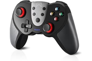 Jigerjs Mando Switch, T17 Mando Switch, con función NFC, Batería de Larga Duración, Vibración de Motor Dual, Función Turbo, Giroscopio Somatosensorial de 6 Ejes, Le Permite Sentirse Inmersivo.