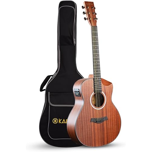 Kadence Slowhand Mahogany Top SHM03, Premium Semi Acoustic Guitar, 38\