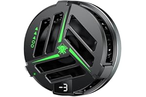 vreplrse Enfriador silencioso y eficiente para teléfono con de larga duración Ventilador de refrigeración para teléfono móvil Ventilador de refrigeración ABS para móvil