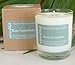 Heaven Scent Organic MASSAGE candle - ROSE GERANIUM Essemtial Oils