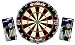 Produktbild Dartboard WINMAU Original "Blade V" mit 2 Steeldart Sets "Broadside Brass" (810001)