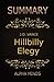 Produktbild Summary: Hillbilly Elegy by J.D. Vance: A Memoir of a Family and Culture in Crisis