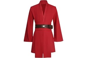 Forwacos Men's Tunic Costume for Jedi Outfit Adult Anakin Skywalker Halloween Cosplay Costume Full Set Uniform Knight Suits