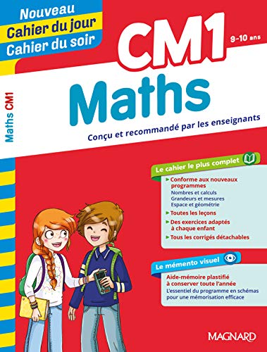 Cahier du jour/Cahier du soir Maths CM1 Cahier du jour/Cahier du soir Maths CM1