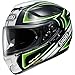 Price comparison product image Shoei GT-Air Expanse Motorcycle Helmet L White Black Green (TC-4)