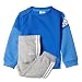adidas Crew Infant Baby Kids Boys Jogger Tracksuit Set Blue/ Grey - 3-4 Years