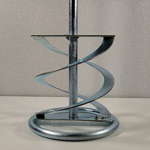REXXER Wendelrührer ø 100 x 500 mm (Schaft SDS-Plus) Quirl Mörtelrührer Rührwerk Rührstab SDS-Plus Mixer Betonrührer Farbmischer Gipsmixer - 4