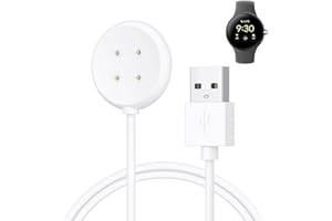 Tobfit Kabel do ładowania tylko do Google Pixel Watch 2, kabel do ładowania USB do Google Pixel Watch 2 kabel do ładowania 1,64 ft 50 cm (biały)