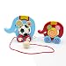 B&Y Elephant Wooden Push and Pull Toy- Mother and Son