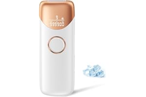 BEAURIS 19,8J Epilatore Luce Pulsata con Funzione di Raffreddamento,999900 Luce Pulsata,Epilatore Laser con 9 Livelli di Energia,Luce Pulsata Epilatore Per Donne e Uomini,Ascelle,Viso,Tutto il Corpo