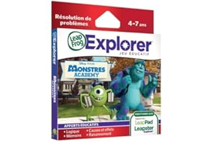 LeapFrog - 89033 - Jeu Éducatif - Explorer Jeu - Monstres Academy