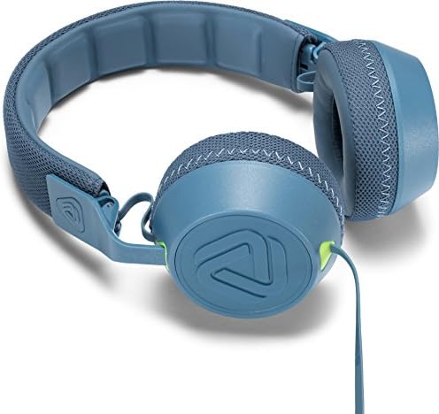 Coloud No. 16 Blue On-Ear Headphones with Built-In Mic (for iPhone, All Android Smartphones, PC, Laptop, iPod, MP3/MP4, Tablet)