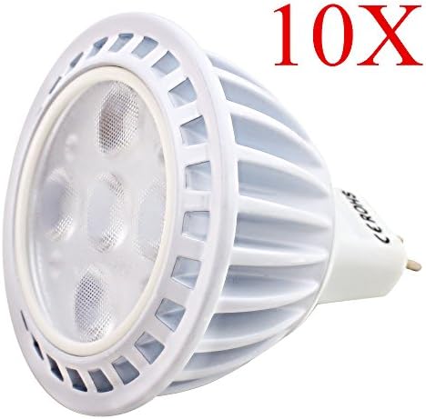 8* Super Bright MR16 LED Bulb 3030 SMD LED 6W with New Chip Technology LED Bulbs Warm White(2800-3200K) CRI:75 40w replacements