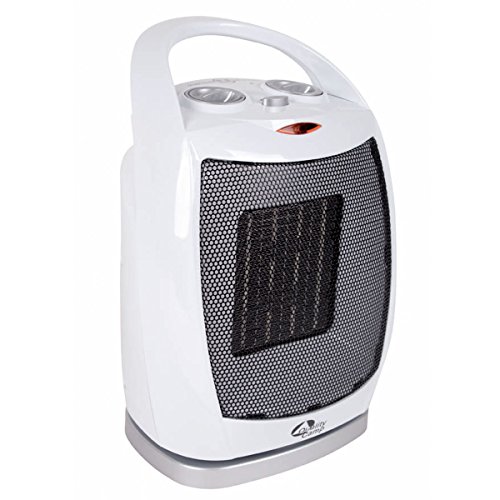 Preisvergleich Produktbild Siehe Beschreibung Keramikheizlüfter mit Tragergriff 4 Heizstufen - Camping Heizlüfter Keramikheizer Schnellheizer 450-900-1500W