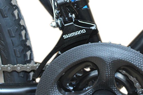 24 ZOLL MOUNTAINBIKE FAHRRAD MIT GABELFEDERUNG & BELEUCHTUNG 21-GANG SHIMANO FASTER BBO - 4